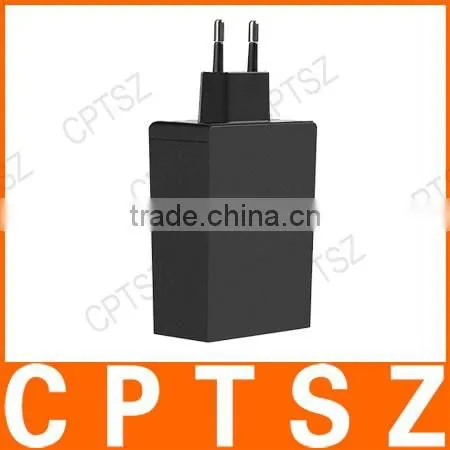 USB Charger 50W 4 Multi-Port Desktop Charging Station for Mobile Phone and Tablets