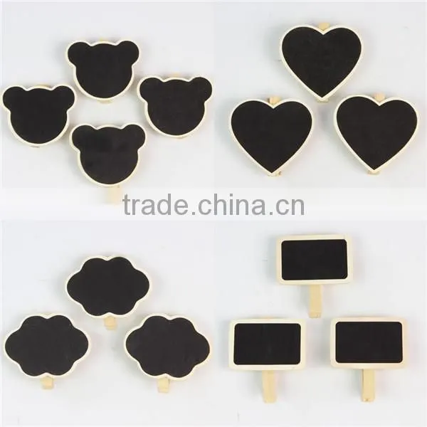 10 pcs Star Cloud Wooden Pegs Photo Clips Wedding Party Room Decor Craft Gifts