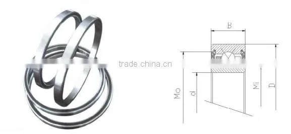 4.75x5.5x0.375 inch Thin-section bearings JU047CP0