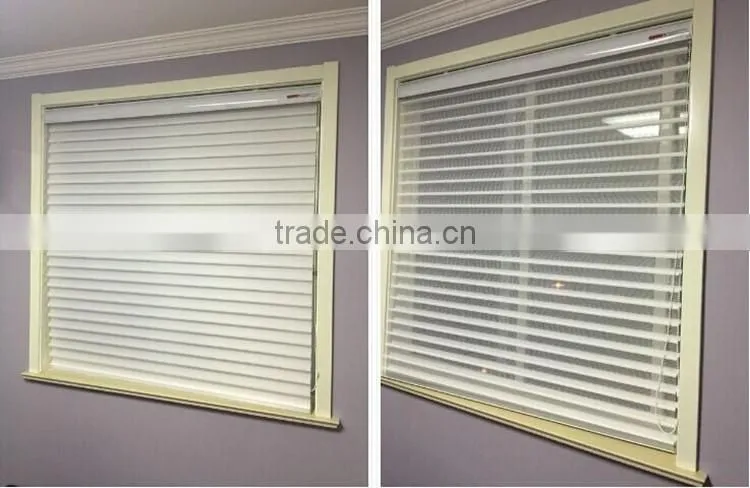 100% polyester shangerila roller blinds shade curtain fabric in rolls