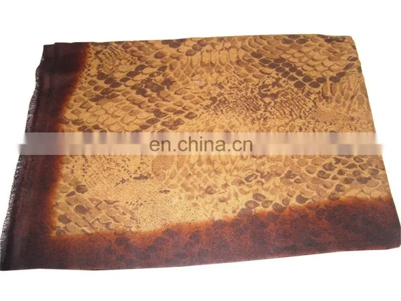 Latest Design Women Fashionable Long Cheap Shawls voile Printed Pashmina