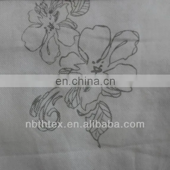 100% cotton flower printed fabric