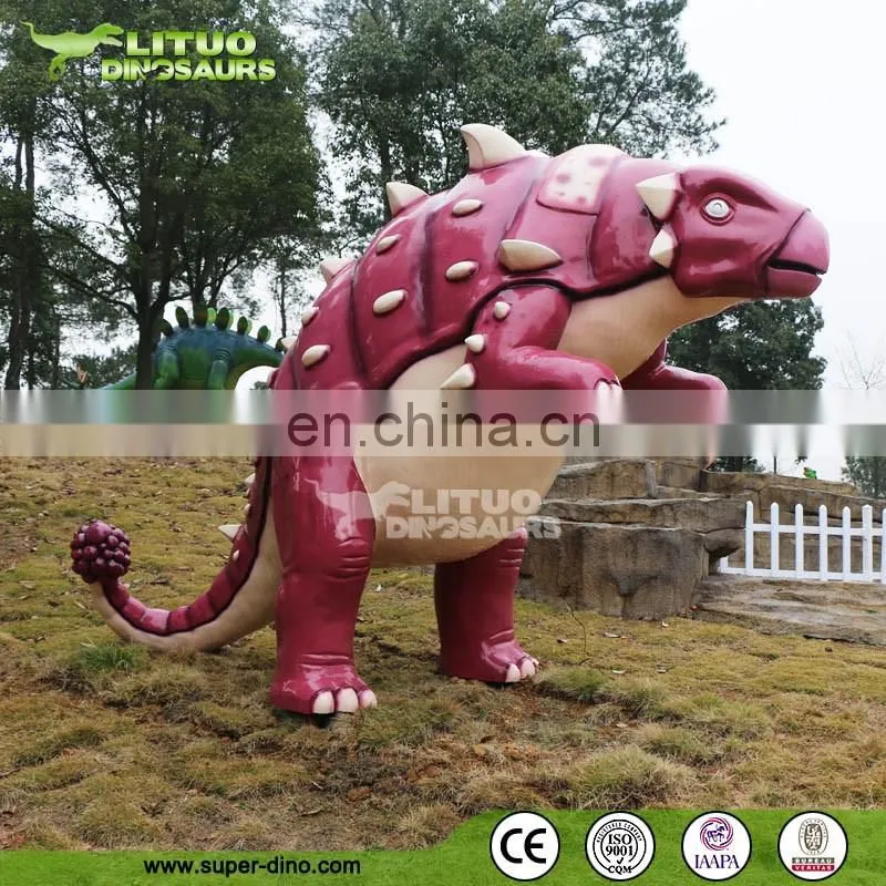 Amusement Park Playground Life Size Fiberglass Dinosaur
