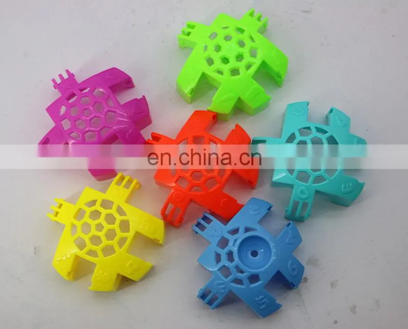 7PCS block juggling assembled 12.5CM flashing light glow music jumping ball promotion toys EN71