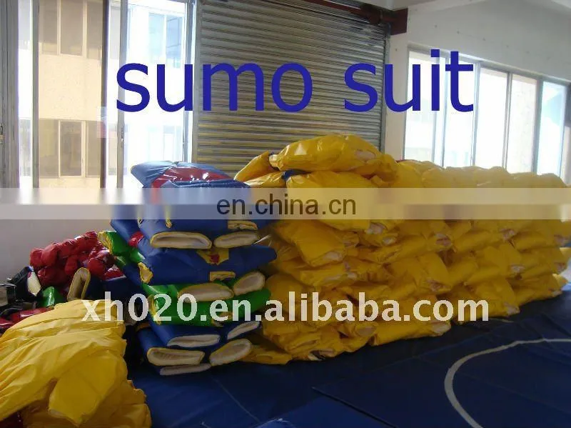 New arrived Clown figure PVC Tarpaulin not inflatable family Sumo suit