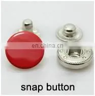 Double sided push button for clothes