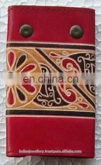 Genuine leather key wallets manufacturer and exporter