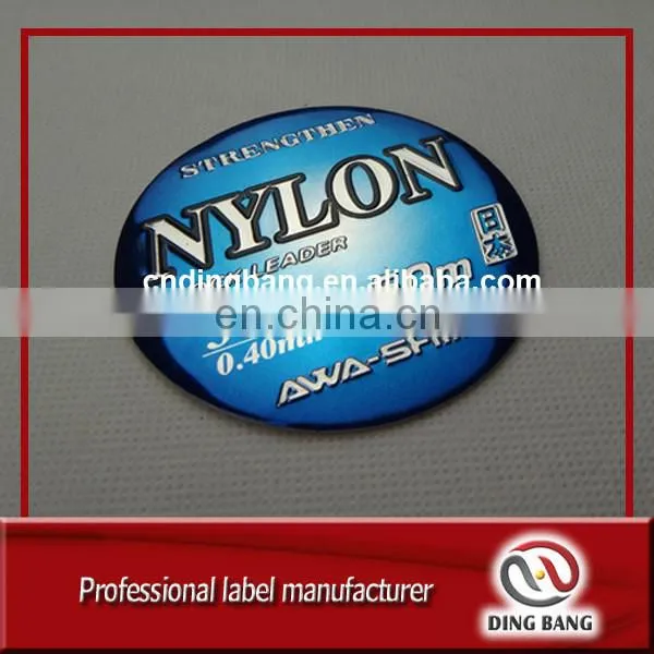 Wholesale Customized Deep Stamped Custom Printed Brand Decorative Metal Label