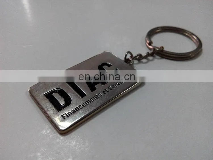 Promotional gift advertising custom mental key chain