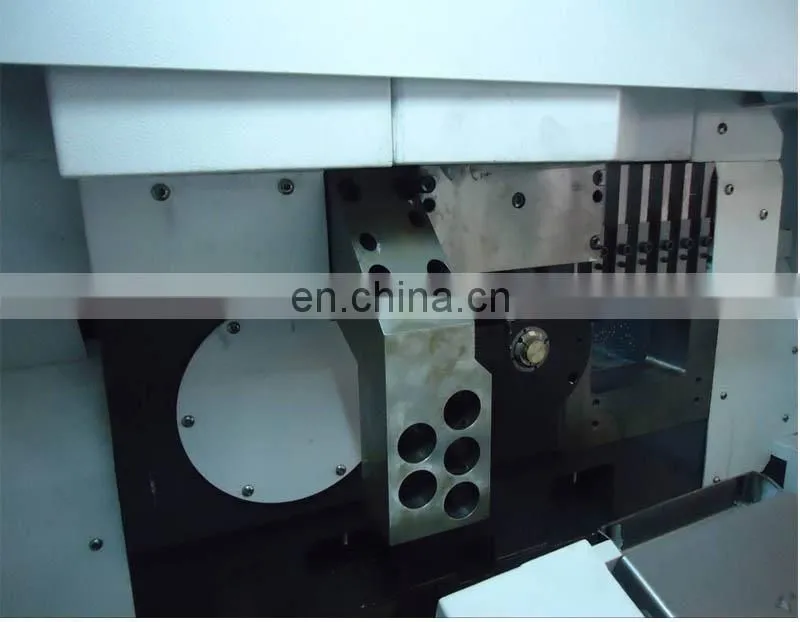 SM203 High speed precision small 2 spindle swiss type CNC lathe machine