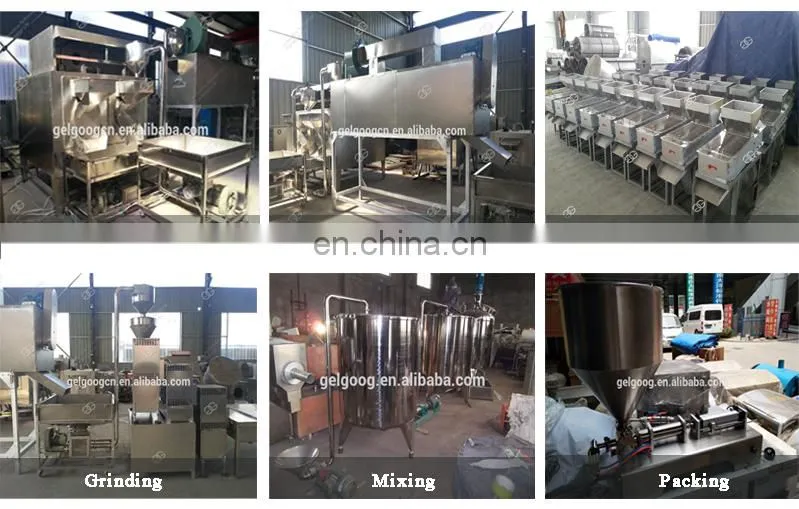 Factory Price Automatic Tomato Jam Grinding Making Sesame Butter Production Line Groundnuts Paste Machine