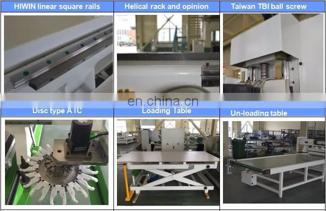 Woodworking CNC Router machinery automatic furniture making machie with ce