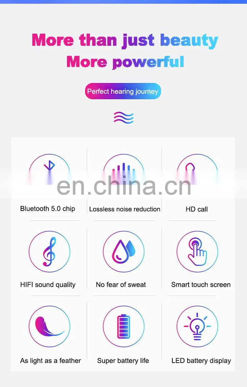 2020 News Oem Manufactory Mobile Phone Accessories Water Proof Earbuds Smart Watch Eearphonefor Iphone Original Headphone