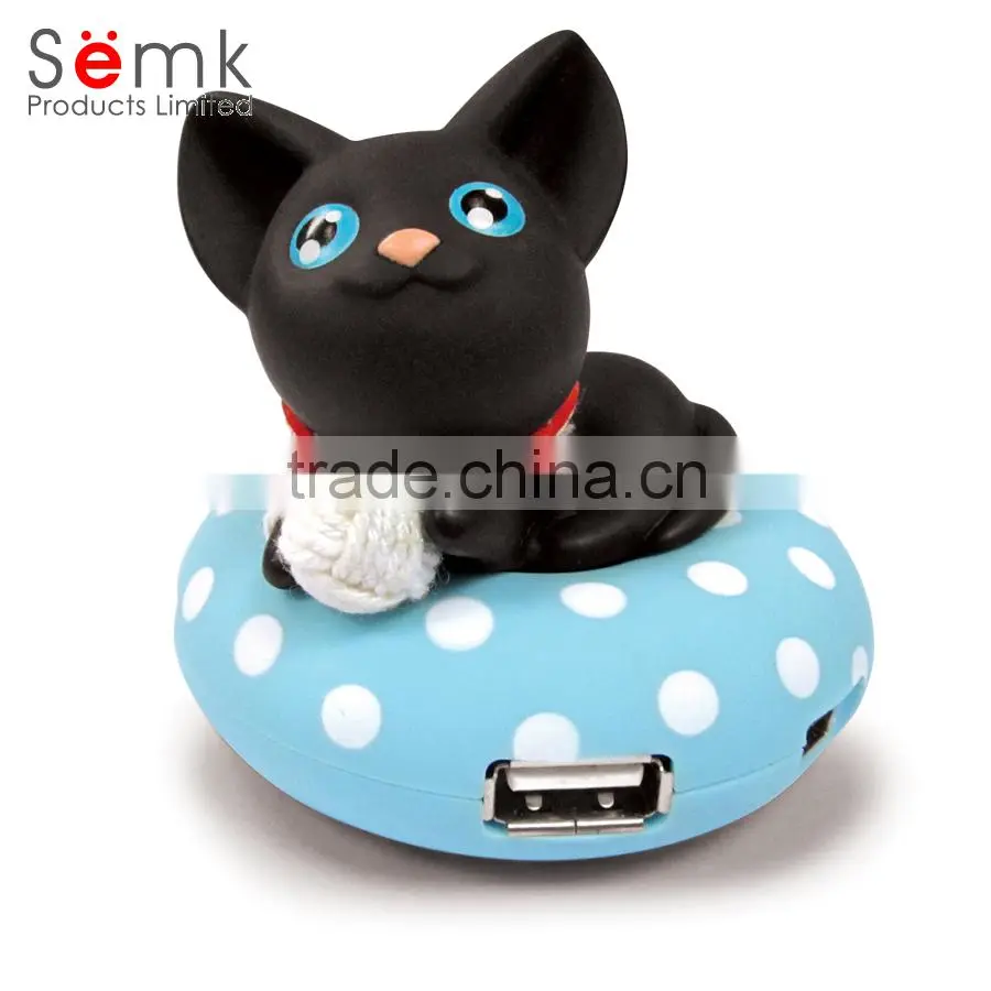 Cute animal shape cool flash memory USB hub