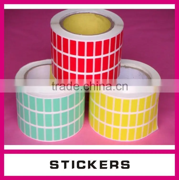 Hot sale custom label printing,round stickers on roll