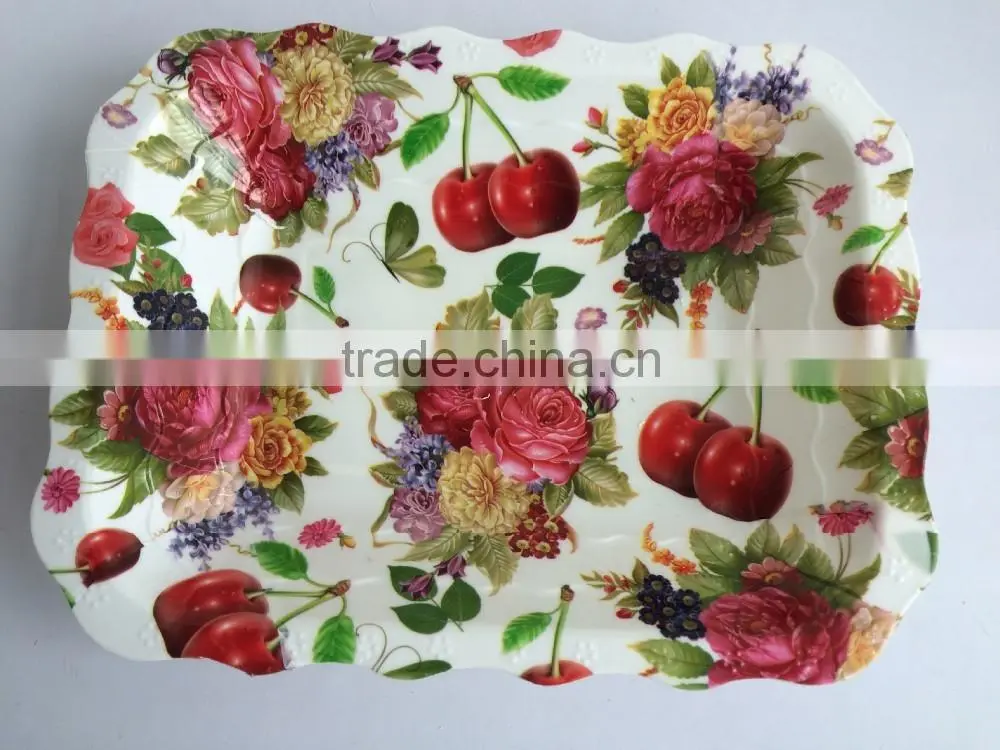 Wholesale Christmas Holiday Plate Western dishes Household plates