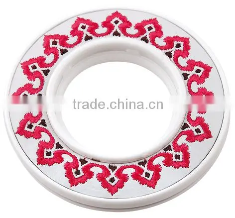JC14 series abs curtain ring curtain eyelet tape