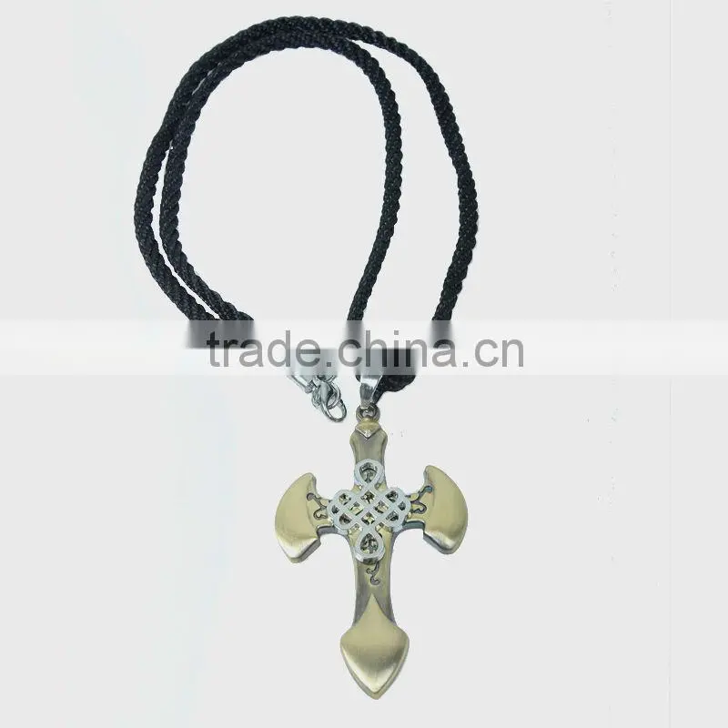 Titanium steel fashion accessories processing cross