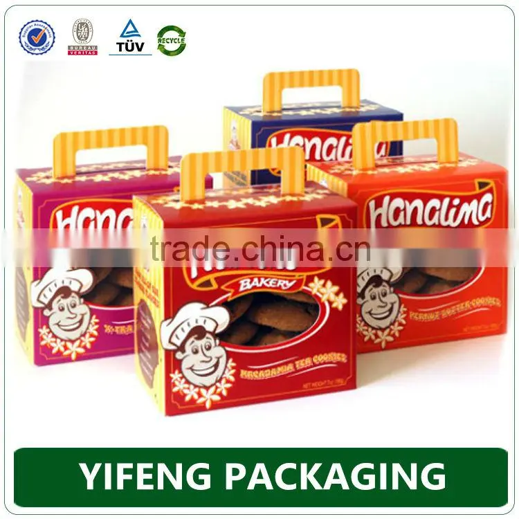 Recycled customized printed cosmetic paper gift box packaging with glossy lamination