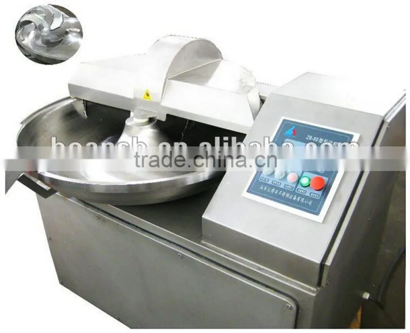 Meat bowl cutter machine for sausage making