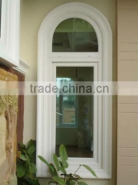 wanjia factory upvc octagon shaped windows