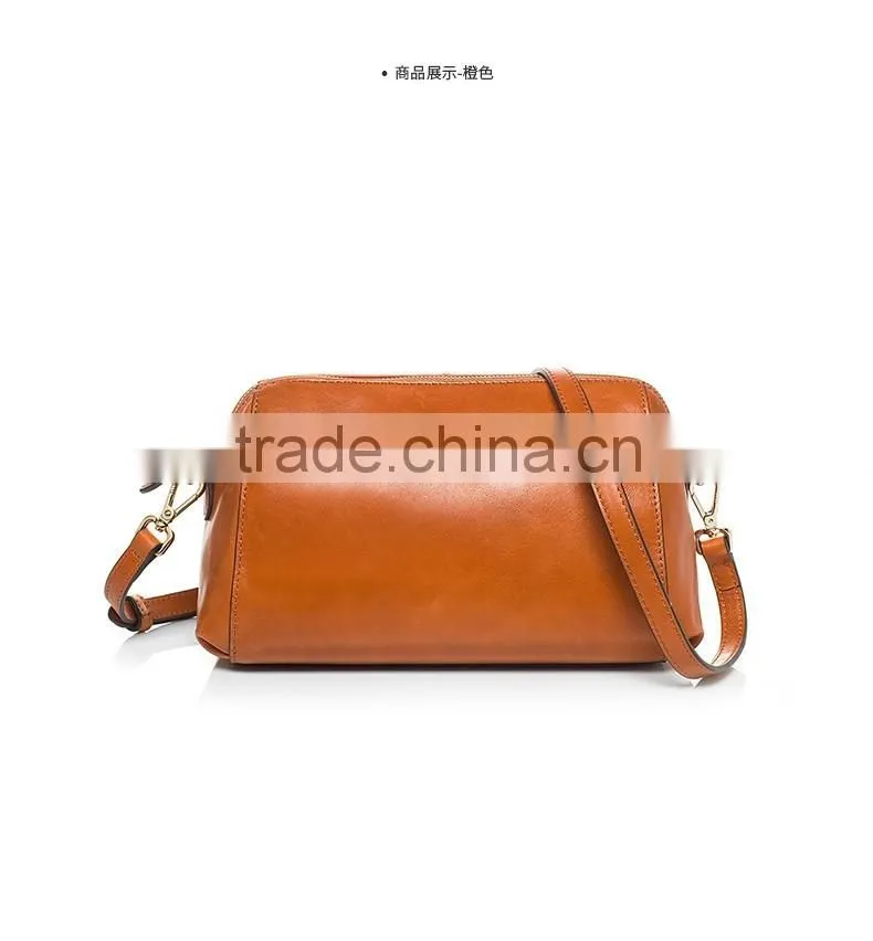 high quality genuine leather ladies crossbody shoulder bag women small leather bag