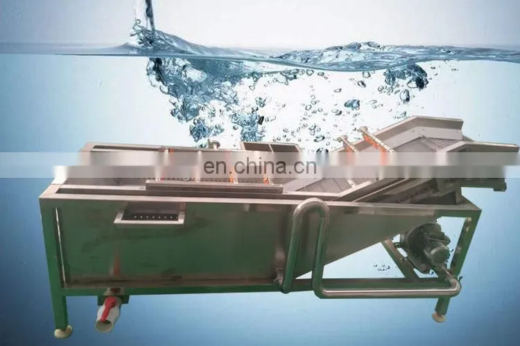 Water Bubble Type Vegetable And Fruit Cleaning Machine Seafood Oyster Seaweed Washer Eggplant Shrimp Bubble Washing Machine