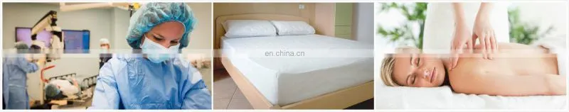 Cheap Price Custom Medical Waterproof Dustproof Disposable Non Woven SPA/Hotel/Massage Bed Cover Surgical Full Bed Sheet Cover