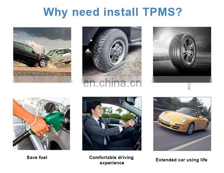 Promata Wireless solar-powered TPMS with 6 external sensor