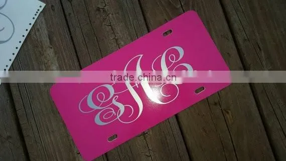Monogrammed Car Floor Mat Set