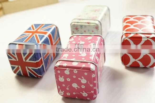 Small gift tin can design