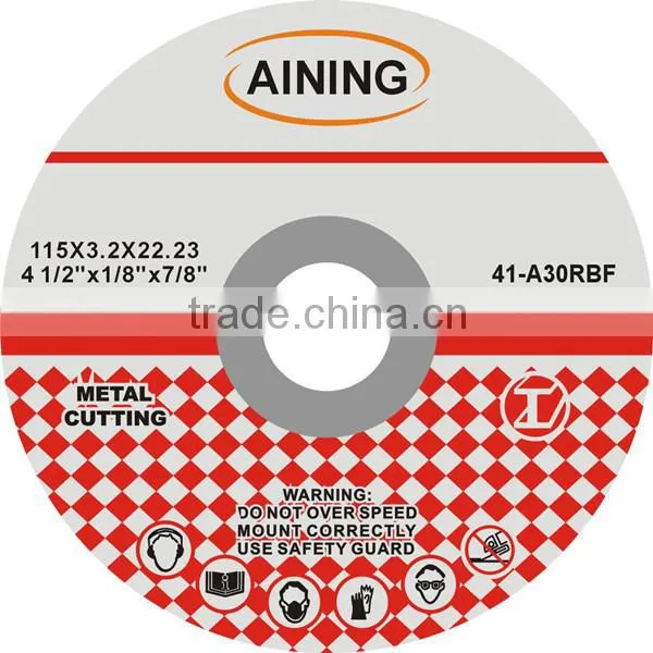 Disc Cutting Machine Abrasive Cutting Disc