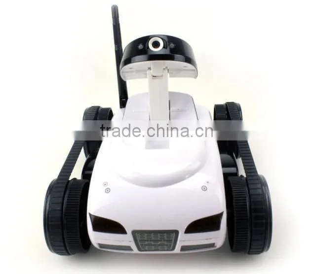 2014 new 4 Channel Wifi Remote Control tank With Camera controlled by iPhone Android mobile phone