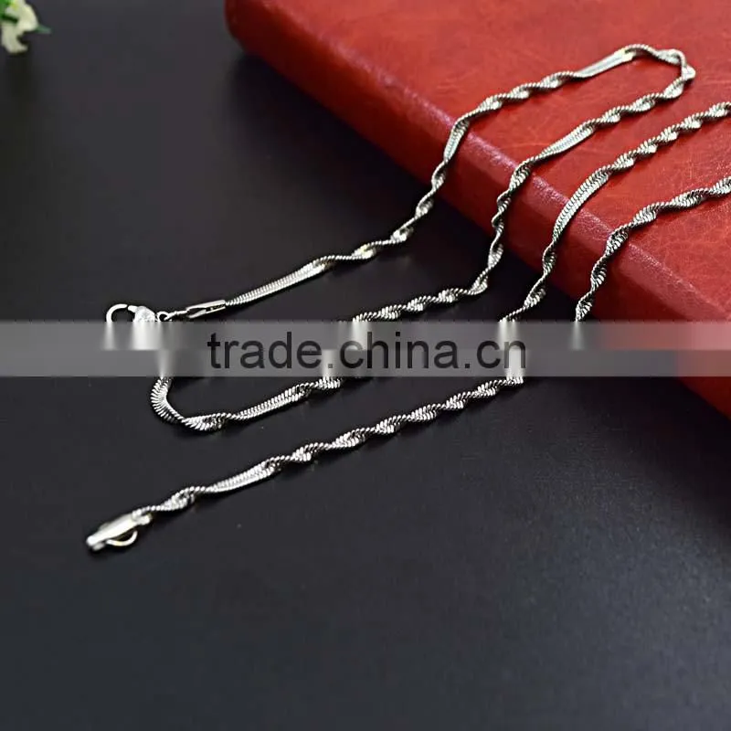boy and girl necklace jewelry chain stainless steel