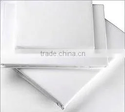 300TC White Satin cotton fabric