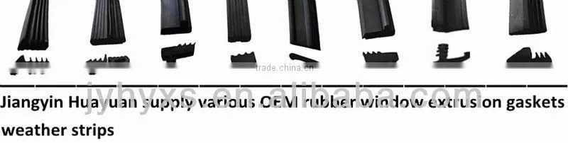 Jiangyin Huayuan supply high quality cleaner silicone extrusion o ring