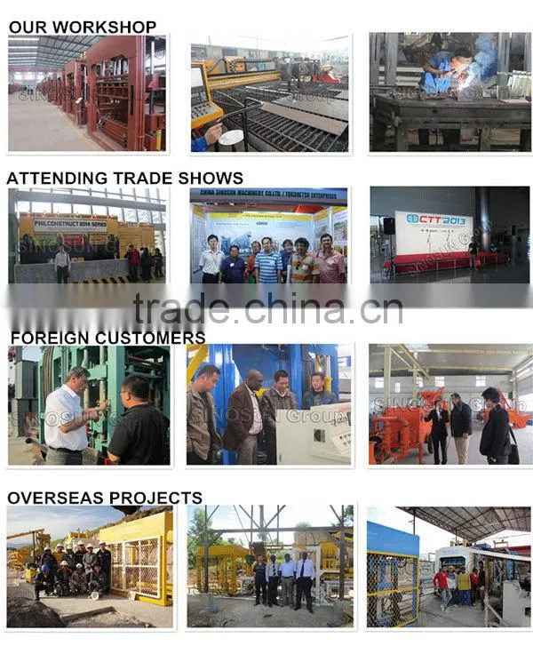 QT5-15 cheap concrete block making machine made in China