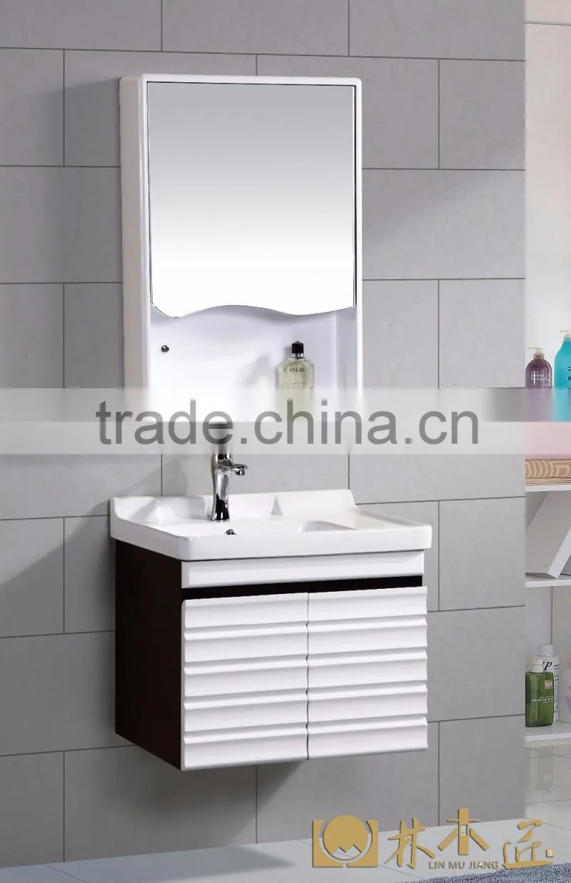 pvc bathroom cabinet with mirror Cabinet (EAST-25132)