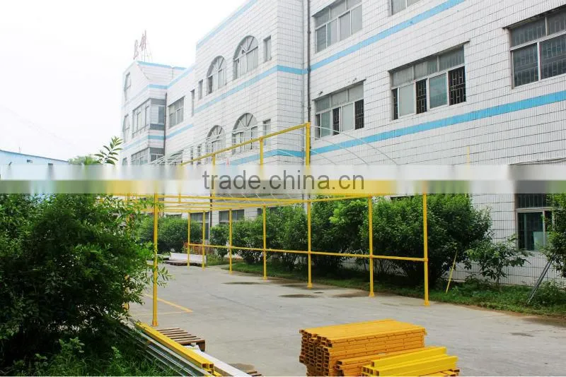 Fiberglass Square Tubes Assembled Greenhouse