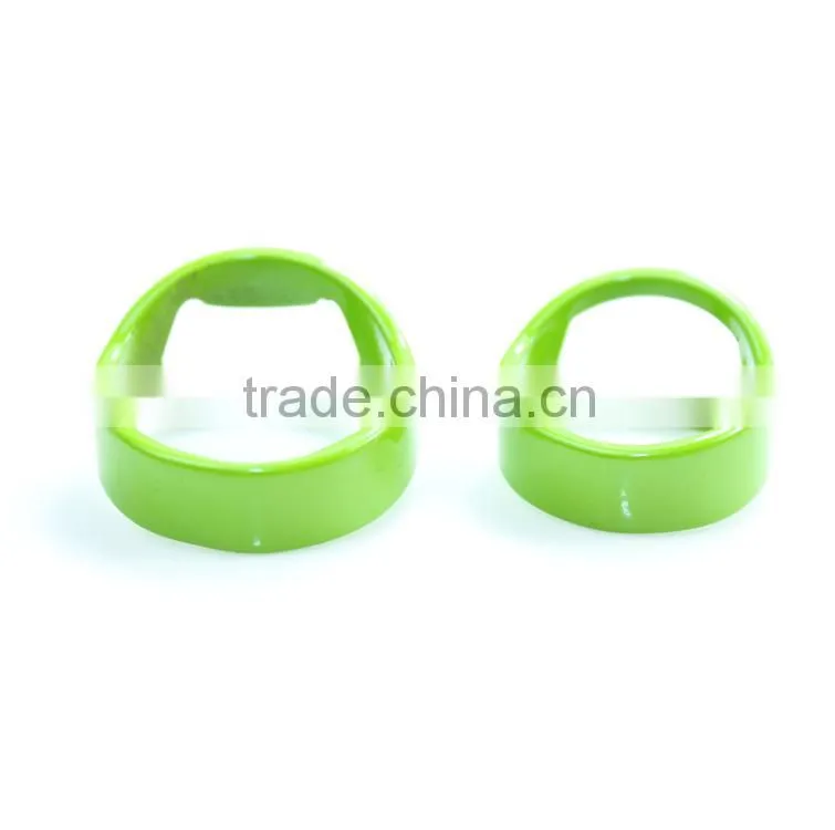 Promotional stainless steel finger ring bottle opener