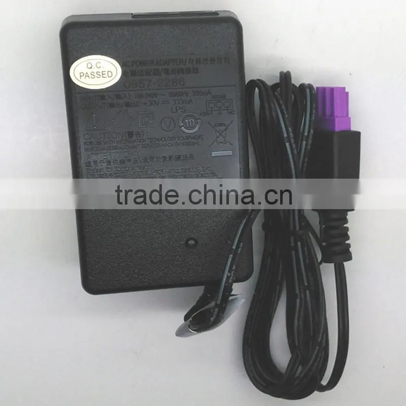 Power supply AC Adapter for HP 32V 1560ma Printer W/Cord Purple 0957-2105 0957-2259 0957-2271
