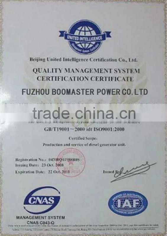 power by Cummins 1000kva diesel generator,cummins 1000kva/800kw generator set