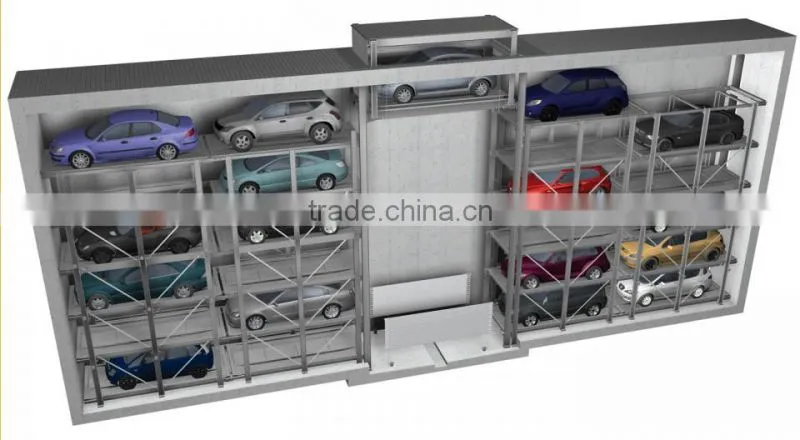 Vertical and horizontal parking system equipment/ Automatic puzzle car parking system