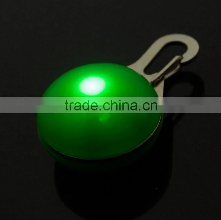 2016 LED Nylon Pet Dog Cat Collar Dog Flashing Clip On Collar Led Light Charm Id Tag Flash Or Glow Modes
