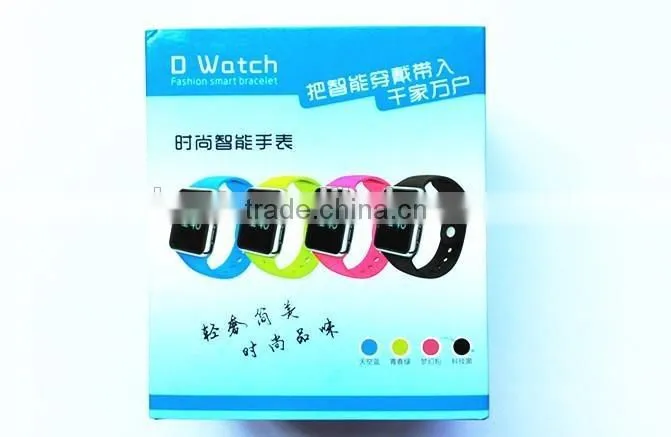 Bluetooth Smart Watch Wearable D SmartWatch MTK6260 Wrist Watch with Camera Mate Smartphones For Android Phone Lenovo Goophone S