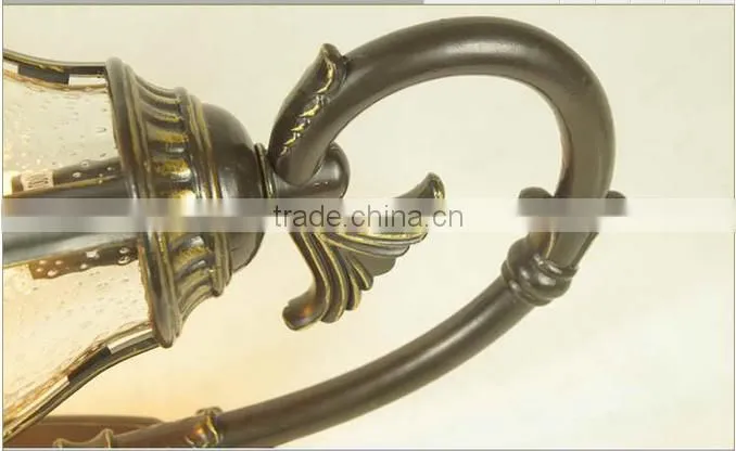 Aluminum Traditional Waterproof garden wall lamp