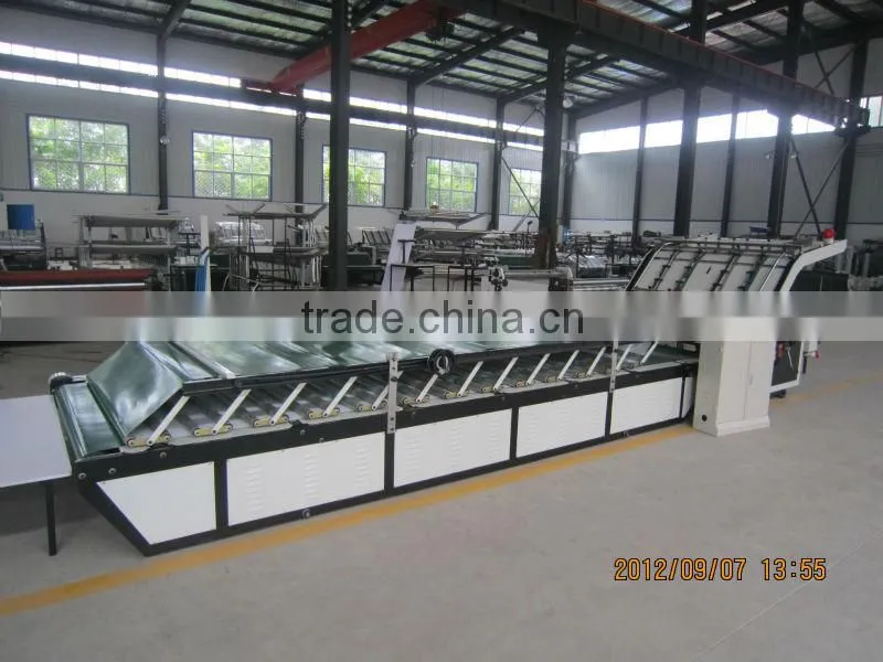 semi-auto flute laminating machine