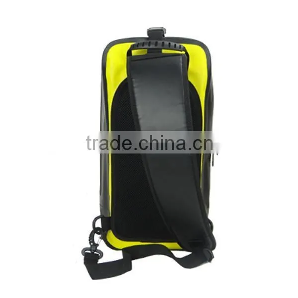 Blue leisure shoulder backpack waterproof