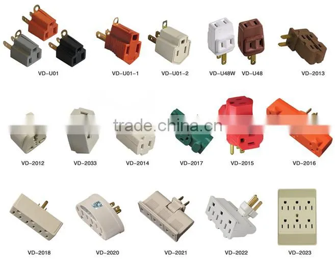 Plastic Electrical socket VD-2022