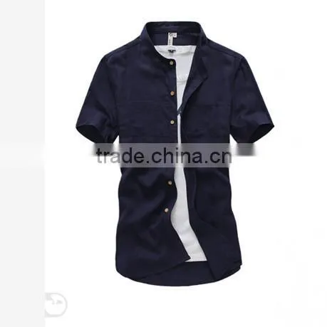 2015 Newest Special Design Sixteen Button Men Shirt